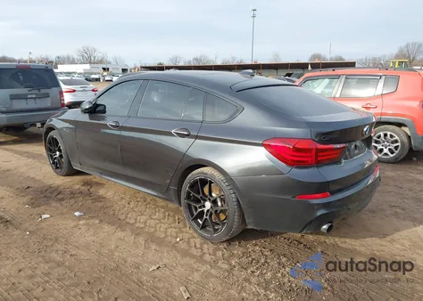 2014 BMW 535I Gran Turismo z USA, uszkodzony, nr VIN WBA5M2C50ED085772